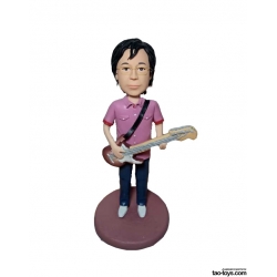 Personalisierte 3D Comicfigur vom Foto mit Gitar