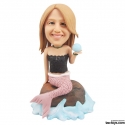 persönliche 3D Miniatur Figur Portrait Meerjungfrau