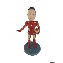 3D Figur mit eignen Gesicht Iron Man